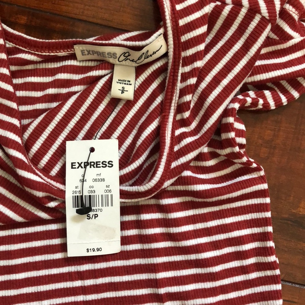 Striped fitted top - Picture 2 of 3